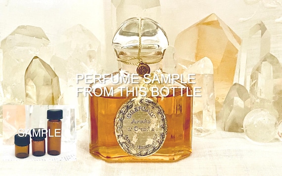 SAMPLE  ..Guerlain, Après L'Ondée, Apres L'Ondee, 'After the Rain', DECANTED SAMPLE from Flacon, Flacon Quadrilobe, Parfum Extrait, 1906, 1