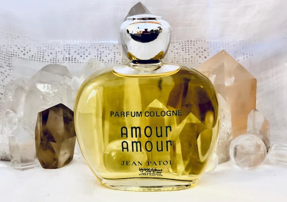 Jean Patou, Amour Amour, 120 ml. or 4 oz. Flacon, Cologne Parfum, 1924, 1970, Paris, France ..