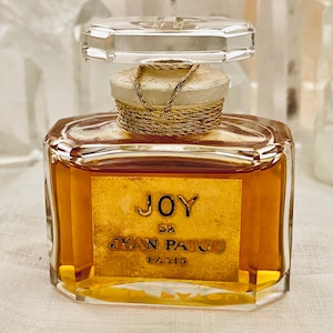 Jean Patou, JOY, 15 ml. or 0.5 oz. Flacon, Parfum Extrait, 1929, 1960, Paris, France ..