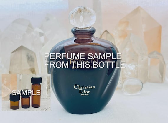 SAMPLE .. Christian Dior, Poison, DECANTED SAMPLE from Flacon, Eau de Toilette, 1985, Paris, France ..