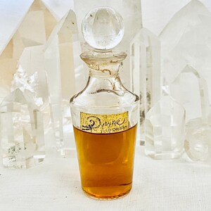 D&#39;Orsay, Divine, 15 ml. or 0.5 oz. Flacon, Parfum Extrait, 1947, Paris, France ..