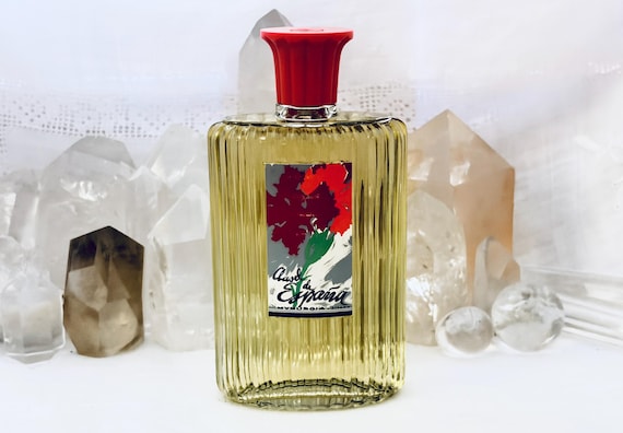 Myrurgia, Clavel de España, Carnation of Spain, 100 ml. or 3.4 oz. Parfum de Trocador, 1936, 1965, Barcelona, Spain .. .