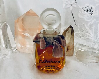 Grès, Gres, Cabochard, 'Familiar', 60 ml. or 2 oz. Flacon, Parfum Extrait, 1958, Paris, France ..