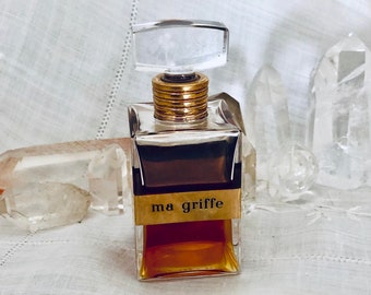 SAMPLE .. Carven, Ma Griffe, 'My Signature', DECANTED SAMPLE from Flacon,  Parfum Extrait, 1946, Paris, France ..