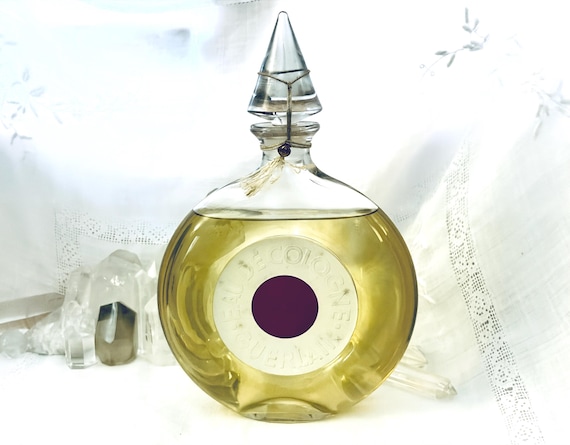 Guerlain, Jicky, 500 ml or 17 oz. Flacon, Eau de Cologne, Flacon Montre, 1889, 1950, Paris, France ..