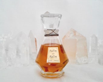 Jacques Fath, Fath de Fath, 60 ml. or 2 oz. Flacon, Parfum Extrait, 1953, Paris, France ..