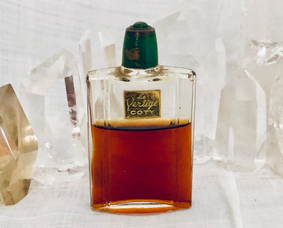Coty, Le Vertige, 'Vertigo', 'Dizzy', 15 ml. or 0.5 oz. Flacon, Parfum Extrait, 1906, 1928, Paris, France ..