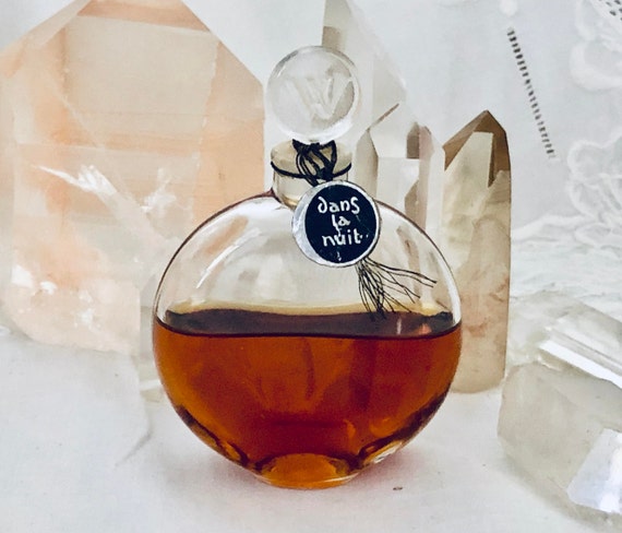 Worth, Dans La Nuit, 'During the Night', 30 ml. 1 oz. Flacon, Parfum Extrait, Lalique, 1922, Paris, France ..
