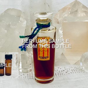 SAMPLE .. Myrurgia Maderas de Oriente, 'Oriental Woods', Mysore, Sandalwood, DECANTED SAMPLE from Flacon, Parfum Extrait, Julient Viard, 191