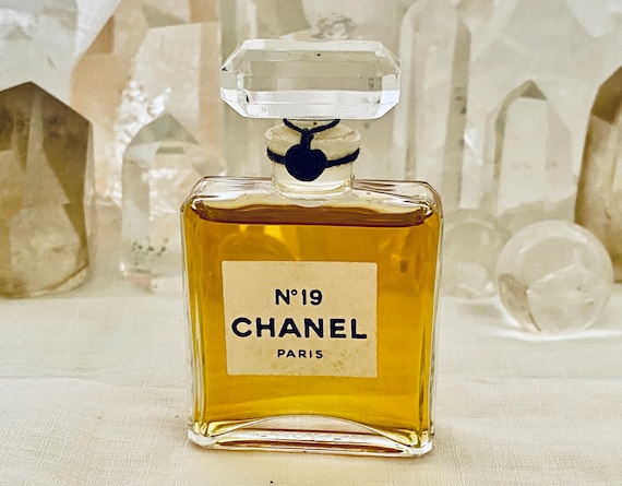Chanel, No. 19, 14 ml. or 0.5 oz. Flacon, Parfum Extrait, 1970, 1976, Paris, France ..
