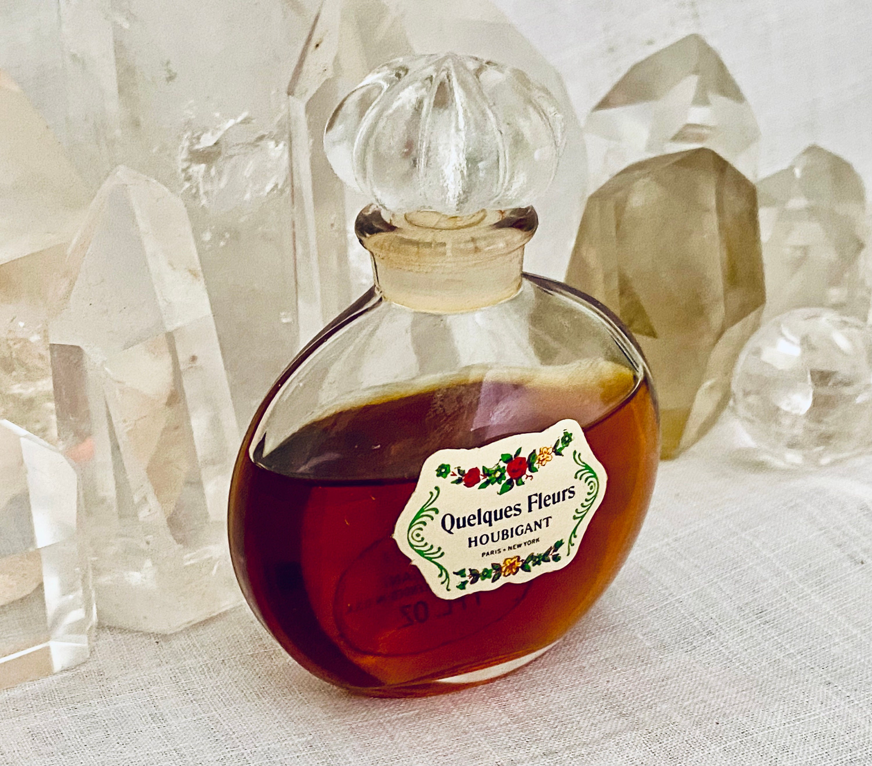 Houbigant, Quelques Fleurs, 'some Flowers', 30 Ml. or 1 Oz. Flacon