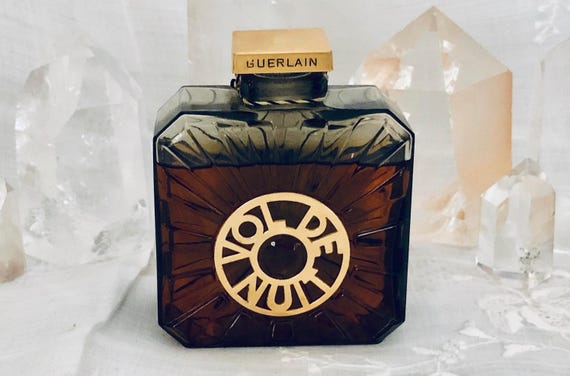 Guerlain, Vol de Nuit, 'Night Flight', Oriental Chypre, 55 ml. or 1.86 oz. Flacon, Parfum Extrait, Flacon Rayonnant, 1937, 1950, Paris, Fran