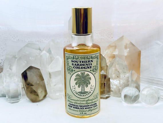 Caswell-Massey, Southern Gardenia, Gardenia, 88 ml. or 3 oz. Flacon, Cologne Water, 1889, 1980, Newport, Rhode Island, USA ..