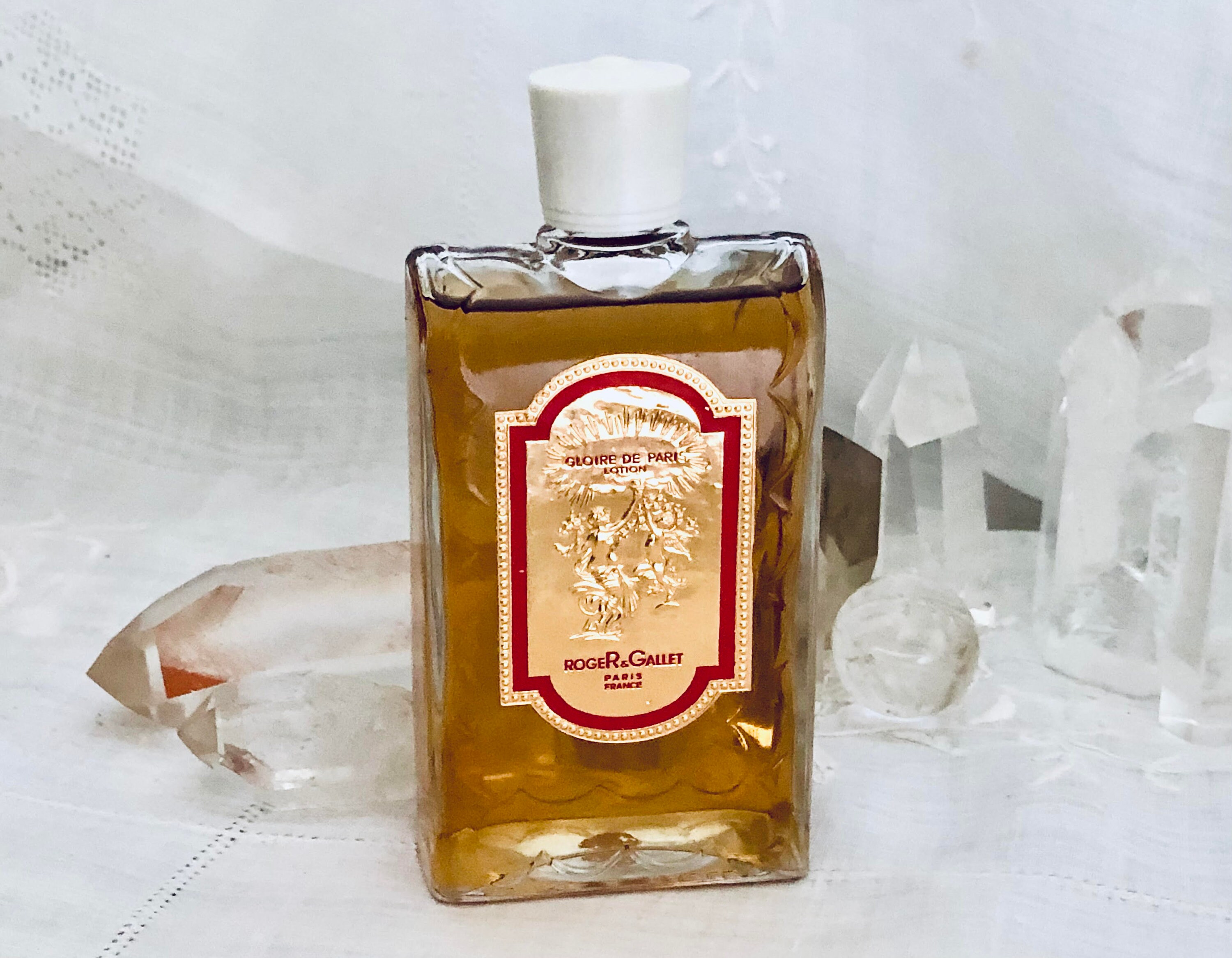 Rare Vintage 1920 ROGER & GALLET 'Gloire de Paris' Crystal