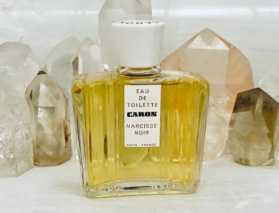 Caron, Narcisse Noir, 'Black Narcissus', 60 ml. or 2 oz. Flacon, Eau de Toilette, 1911, 1960, Paris, France ..