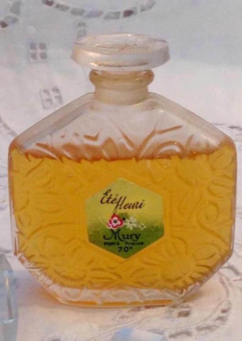 Mury été Fleuri 25 Ml 087 Oz Flacon Parfum Extrait Etsy