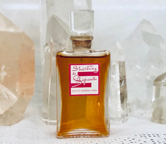 Schiaparelli, Shocking, 15 ml. or 0.5 oz. Flacon, Pure Parfum Extrait, 1937, 1960, Paris, France ..