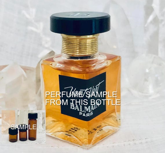 SAMPLE .. Balmain, Vent Vert, 'Green Wind', DECANTED SAMPLE from Flacon, Pure Parfum Extrait, 1947, Paris, France ..