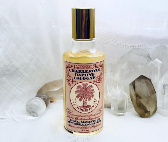 Caswell-Massey, Charleston Daphne, Tuberose, 88 ml. or 3 oz. Flacon, Cologne Water, 1889, 1980, Newport, Rhode Island, USA ..