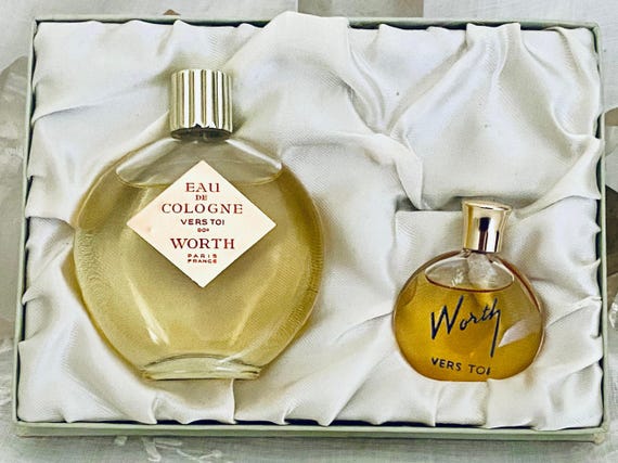 Worth, Vers Toi, 'Towards You', Coffret Set, 3 ml. or 1/8th oz. Flacon, Parfum Extract, 33 ml. or 1 1/8th oz. Eau de Cologne, 1934, Paris,