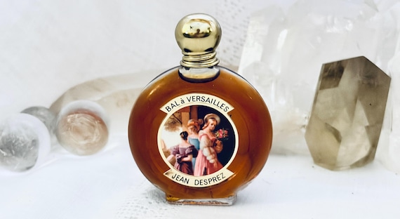 Jean Desprez, Bal à Versailles, 15 ml. or 0.5 oz. Flacon, Parfum Extrait, 1962, 1972, Paris, France ..
