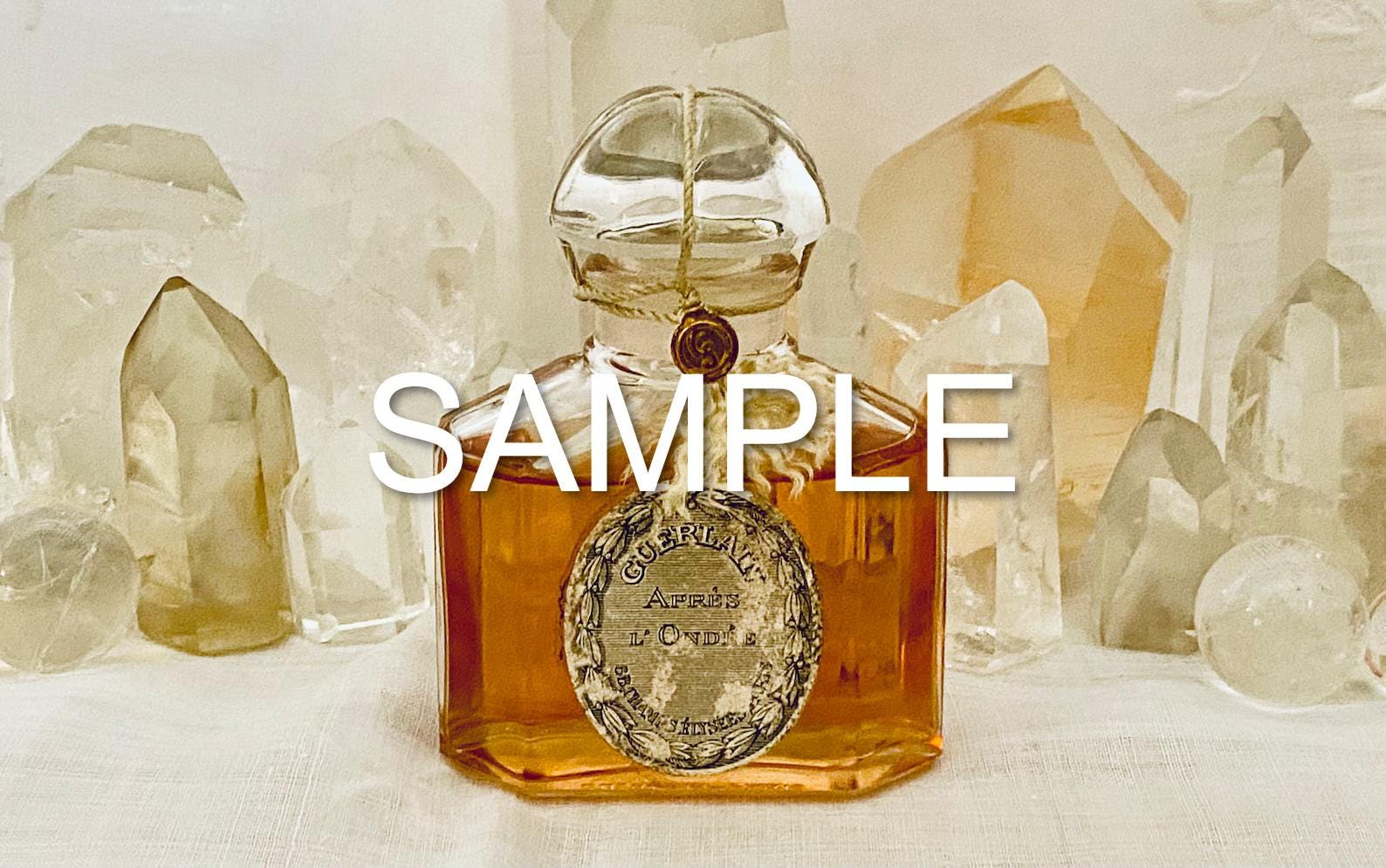 Guerlain Chamade Eau de Cologne 未開封 Guerlain Chamade Parfum Crystal Perfume 1969 Bottle 30ml