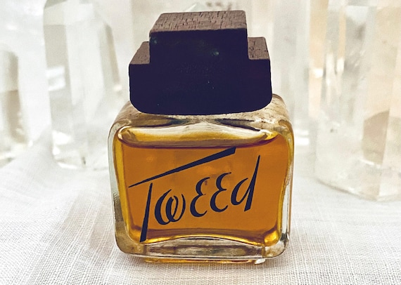 Lenthéric, Lentheric, Tweed, 7.5 ml. or 0.25oz. Flacon, Parfum Extrait, 1933, 1960, Paris, France ..
