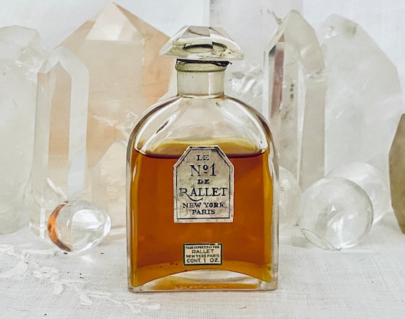 Rallet, Le No. 1, 30 ml. or 1 oz. Flacon, Parfum Extrait, 1920, Paris, France  ..