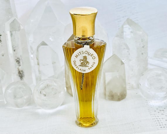 Guerlain, Mitsouko, 7.5 ml. or 0.25 oz. Flacon, Parfum Extrait, Flacon Parapluie, 1919, 1970, Paris, France ..