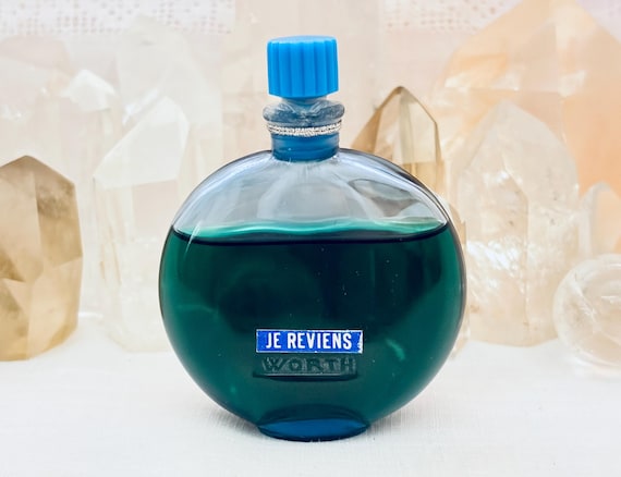 Worth, Je Reviens, 'I Will Return', Narcissus, 30 ml. of 1 oz. Flacon, Parfum Extrait, Lalique, 1932, 1950, Paris, France ..