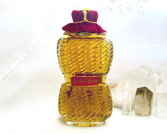 The London Shop, Imperial Russian Leather, 240 ml. or 8 oz. flacon, Eau de Cologne, 1960, London, England, New York, NY ..