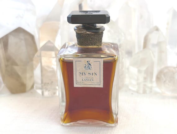 Jeanne Lanvin, Mon Péché, 'My Sin', 30 ml. or 1 oz. Flacon, Parfum Extrait, 1924, 1950, Paris, France ..
