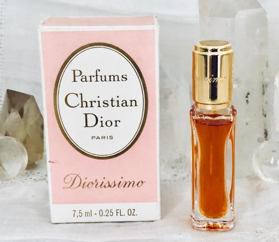Christian Dior Diorissimo 7.5 Ml. or 0.25 Oz. Flacon Parfum Extrait 1956 Paris France Etsy Canada
