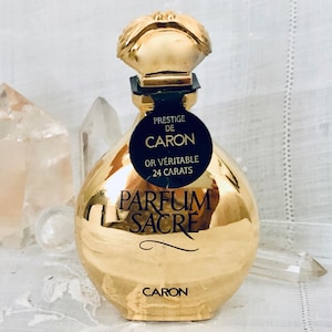 Caron, Parfum Sacré, &#39;Sacred Perfume&#39;, 100 ml. or 3.51 oz. Flacon, Eau de Parfum, 1990, Paris, France ..