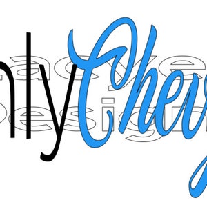 Only Chevys SVG Instant Download File Window Decal Sticker