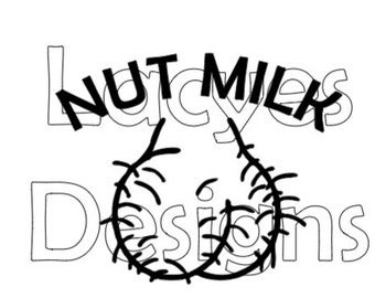 Nut Milk Balls Testicles SVG Instant File Download Decal Image