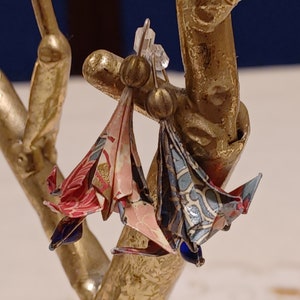 Origami Lily Earrings