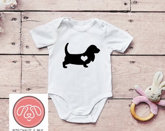 Basset hound baby | Etsy Basset hound baby | Etsy