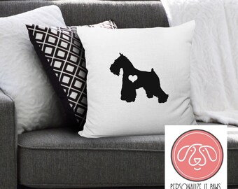 Schnauzer pillow pet | Etsy Schnauzer pillow pet | Etsy