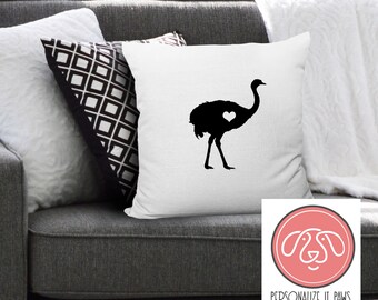 Friend Gift. Friend Pillow Okay Pillow I Just Freaking Love Ostriches Ostrich Pillow,Ostrich Gifts