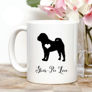 Chinese Shar-Pei Love Coffee Mug