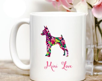 Miniature Pinscher love Coffee Mug