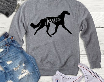 Saluki-sweatshirt