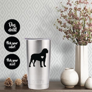 Mastiff Vinyl Decal