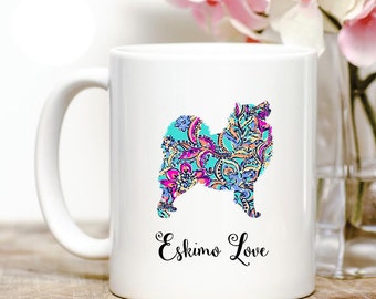 American Eskimo Coffee Mug