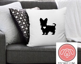 Yorkie Yorkshire Terrier Pillow Cover