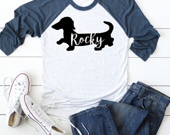 Teckel Hondenliefhebber Raglan