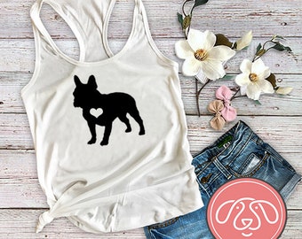 French Bulldog Dog Mom Ladies Tank Top