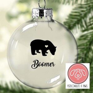 Panda Christmas Ornament