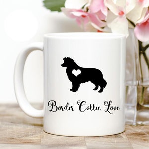 border collie Love Coffee Mug